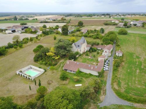 Gite Du Manoir Des Roches Saires Esterno foto